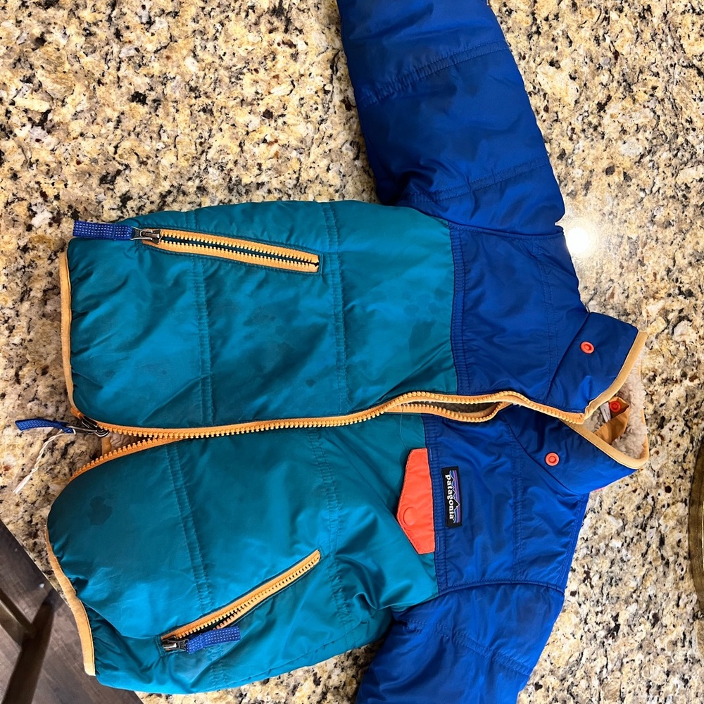 Patagonia Kids Puffer Jacket reversable
